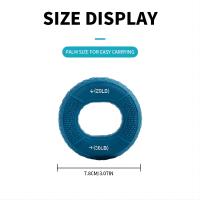 Anillo De Agarre Ajustable De Silicona Para Entrenamiento De Fuerza En El Gimnasio Y Fitness Expansor De Muñeca Y Antebrazo Ejercicio Muscular 20-80LB Unisex - details 1