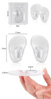 Almohadillas De Silicona Para Dedos Del Pie Almohadilla Ortopédica Suave Para Aliviar El Dolor De Los Pies 2pcs/4pcs Cuidado De Los Pies - details 1