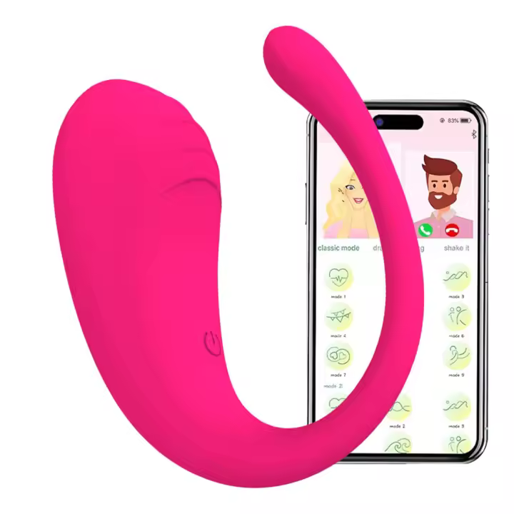 Vibrador Wearable Para Mujer Con Control Remoto APP 9 Modos De Vibración Estimulador De Punto G En Panty Dildo De Silicona - 1