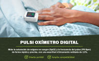Soulcare Pulsioxímetro con Caja Protectora - Medidor Frecuencia Cardíaca y Oxígeno en Sangre - Pulsómetro Sin Pinchazos - details 1