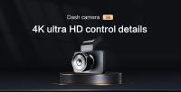Cámara De Coche Dahua S5 4K Con WiFi Control Por App Visión Nocturna Grabación Ciclica Control De Voz AI 3 Pulgadas Night Vision Loop Recording AI Voice Control Car Camera Dashcam - details 0