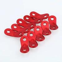 10pcs Hebilla Ajustable De Aluminio Para Tira De Tenda Hebilla De Cuerda Deslizante Para Canopy Antigolpes Ajustable Para Tenda - details 2