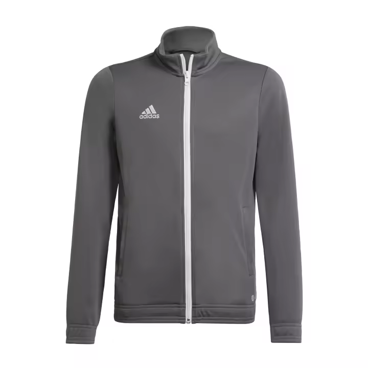 Sweatshirt adidas Junior Entrada 22 Track Jr H57521 – Sudadera juvenil con diseño deportivo y cierre frontal, perfecta para entrenamientos al aire libre o para mantenerse abrigado sin perder movilidad, ideal para cualquier actividad física. - 1