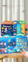 Libro De Pegatinas Reutilizables Para Niños Con Diversos Escenarios Juego De Rompecabezas DIY Educativo Juguetes Clásicos Para Niños De 2 a 4 Años Regalos - details 16