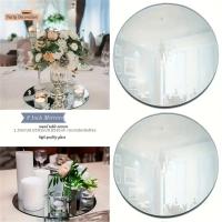 Bandeja De Espejo Acrílico De 11.81 Pulgadas Para Decoración De Boda Y Banquete Ajustable Para Mesa Y Ocasión - details 3