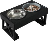 Comedero elevado para perros - Comedero doble - Comedero lento de acero inoxidable para perros altos con soporte elevado - details 5