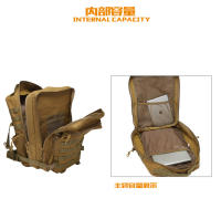 Mochara táctica de camuflaje para montañismo al Aire Libre, mochila para Cycling, equipo de senderismo, Bolsa de Red para acampar, mochara Nueva - details 4