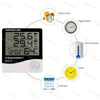 Termómetro Y Higrómetro Digital LCD Para El Hogar Medidor De Temperatura Y Humedad Con Sensor Estación Meteorológica Para Interior - details 9