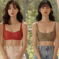 Sujetadores Sin Costuras Para Mujer Invisible Push up Sin Alambre Sujetador Suave De Noche Lencería Deportiva Para Niñas - details 3