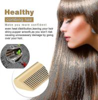 Alisadores de Peine Caliente, enderezadora de pelo Eléctrico para Cabello Afro Gruesto, Peluca, Barba, Caliente anti-escaldado portátil curling1pc - details 0