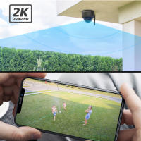 Foscam D4Z Cámara IP seguridad 4.0Mpx- Negra, slot Micro SD, Zoom x4, visión nocturna, WiFi - details 5