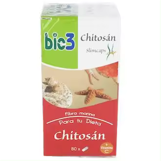 Bie3 Chitosan Slimcaps 500Mg 80 Cápsulas - 1