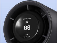 Ventilador de mano portátil para exteriores, potente dispositivo de 2024 velocidades con Pantalla Led, Batería recargable de 100 mAh, Personal, novedad de 3000 - details 18