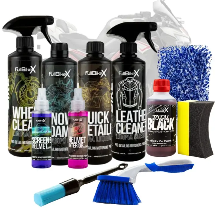 AutoFullCar - Pack Premium Limpieza para Moto FullBikeX - 1