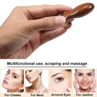 Herramientas De Masaje Facial Gua Sha De Madera Para Terapia Manual Masajeador De Cabeza Para Ojos Y Nariz Uso En Corporal Y Rostro - details 7