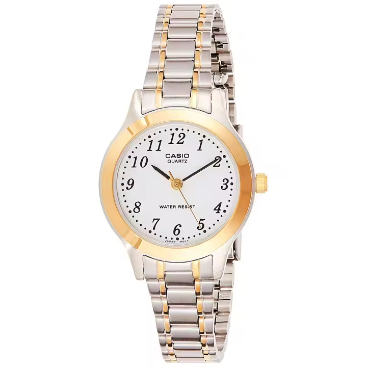 Casio Collection Ltp-1263pg-7bef Reloj De Pulsera Analógico Para Mujer Color Pla - 1