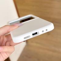 Funda De Silicona Líquida Fluorescente Para Samsung Z Flip 6 Y 5 Cubierta De Bumper Mate Antigolpes Para Galaxy ZFlip6 - details 13