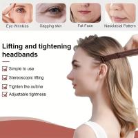 2PCS Cinturones Para El Rostro Con Clips Invisibles - Correas Elásticas Para Elevación Effortless Antideslizantes Mejorador De Belleza - details 0