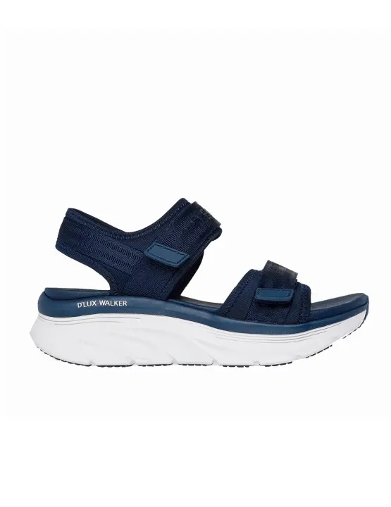Sandalia Skechers W D´Lux Walker Adored Days NVY - 1
