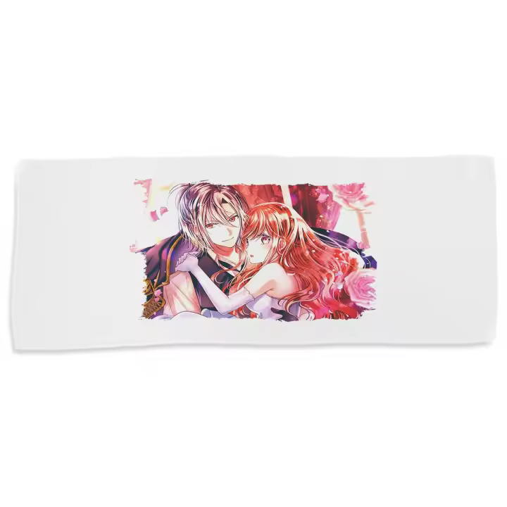 MERCHANDMANIA TOALLA MEDIANA GIMNASIO ABSORBENTE vampire dormitory mito ruka vampiros amor suave con bolsita - 1