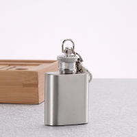 Botella De Mano De Acero Inoxidable 1-10oz Para Hombres Contenedor De Alcohol Portátil Botella De Vino Con Tapa De Tornillo - details 16