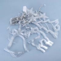Curtain De Luces LED De Navidad Con Bola Y Cuernos De Ciervo 3.5m Decoración De Año Nuevo Para Bodas Y Fiestas 2023 Cadena De Luces De Navidad Multicolor - details 5