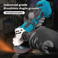 125mm Amoladora angular inalámbrica, 1000W máquina de corte eléctrica sin escobillas,13000RPM herramientas de carpintería para batería de 18V Makita - details 4