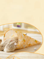 Túnel Para Gatos Juguete Interactivo Pequeño Animal Juguetes Para Juego Puzzle Ejercicio Ocultarse Entrenamiento Y Correr - details 4