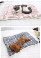 Alfombra De Cama Para Perros Y Gatos De Terciopelo Flannel Grueso Y Suave Para Invierno Calor Adecuada Para Pequeños Medianos Y Grandes Mascotas Suministros Para Mascotas - details 3