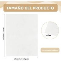 24 Hojas De Papel De Absorbente Para Prensa De Flores 14.92x11.42 Pulgadas Papel De Filtro Reutilizable Para Herbario - details 1
