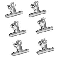 6PCs Clips De Fijación Para Uñas En Manicura Extensión De Fibra Modelado De Acero Inoxidable Herramientas De Uñas - details 9