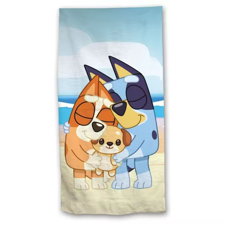 Toalla Bluey Algodon 70x140cm - 1