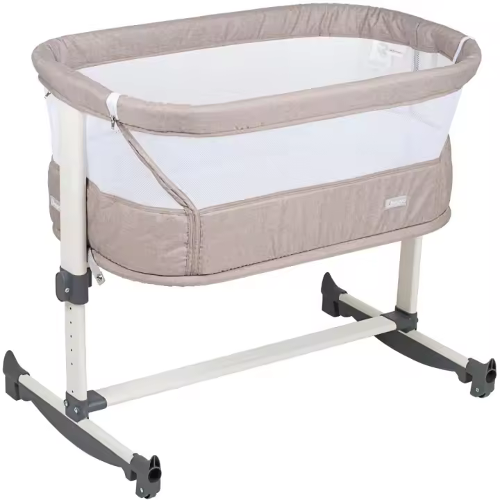 Berço Co-Sleep babyGO Vivaldi Beige - 1