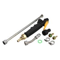 Barra De Pulverización Universal De Cobre Con Válvula De Apagado Y 2 Abrazaderas Para Tubo De 1/4 Y 3/8 Pieza De Repuesto Para Sprayer - details 0