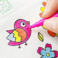 Set De 1-10pcs Bolsa De Graffiti DIY Con Marcadores Para Niños Arte Y Manualidades Bolsa De Dibujo a Mano No Tejida Colorido Juguete De Rellenado - details 4