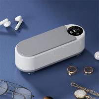Máquina De Limpieza Ultrasonica Portátil 450ml Para El Hogar Limpiador De Joyas Para Anillos Gafas Y Brochas De Maquillaje - details 10