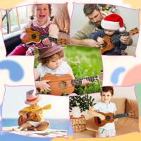 Ukelele Para Niños Instrumento Musical Educativo De 4 Cuerdas Con Palanca De Guitarra Y Picaporte Para Niños Y Niñas De Preescolar - details 9