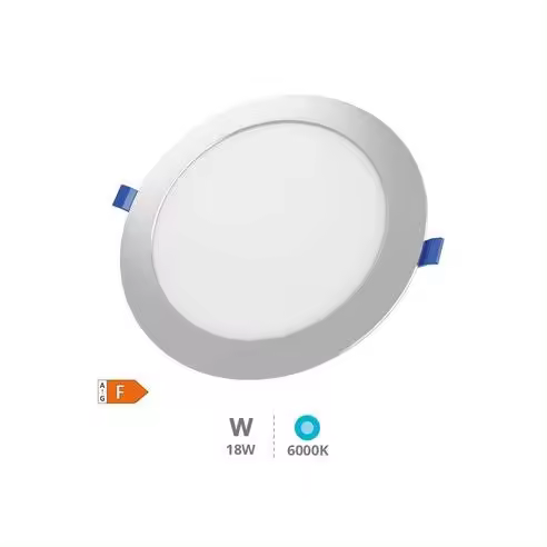 Gsc Evolution - Downlight Empotrable LED Redondo Belur 18W 6500K Gris - Ahorro Energía | Durabilidad | Mejor Calidad de Luz - 1