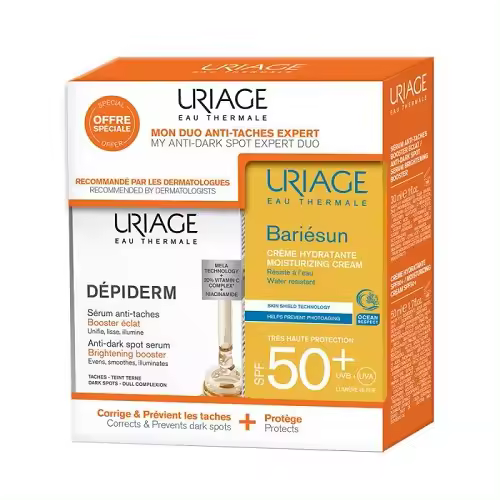 Uriage Pack Depiderm Serum 30 Ml + Bariesun Crema Spf 50 - 1