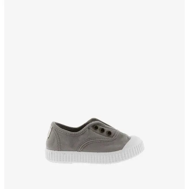 ZAPATILLA LONA VICTORIA COLOR GRIS  INFANTIL - 1