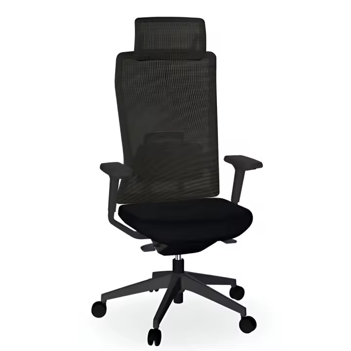 Silla Escritorio Ergonómica Malla Negra TNK Flex 50 de Actiu - 1