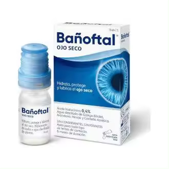 Bañoftal Ojo Seco Multidosis 0,4% 10Ml - 1