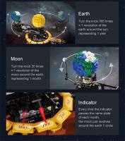 Bloques De Construcción MOC City Solar System 865 Piezas Juguete Educativo Para Niños Experimento Científico Reloj Sol Y Tierra Regalos Para Niños Y Adolescentes - details 6