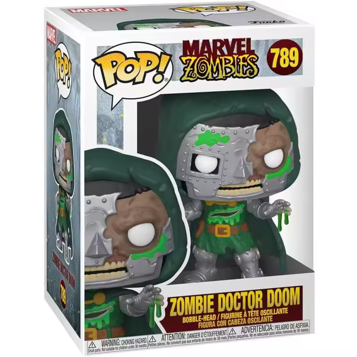 Figura Funko POP Marvel Zombies Dr Doom - 1