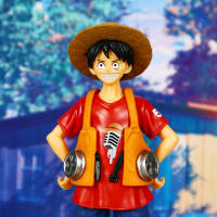 Figura De Colección One Piece Luffy Uta Versión Teatral Anime Modelo Estatua Decoración De Escritorio Juguetes Regalos Para Adultos - details 1