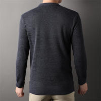 Nueva Suéter De Moda Para Hombres Casual Cuello Redondo Algodón Grueso Otoño Invierno Top Caliente Cómodo Estilo Clásico - details 15