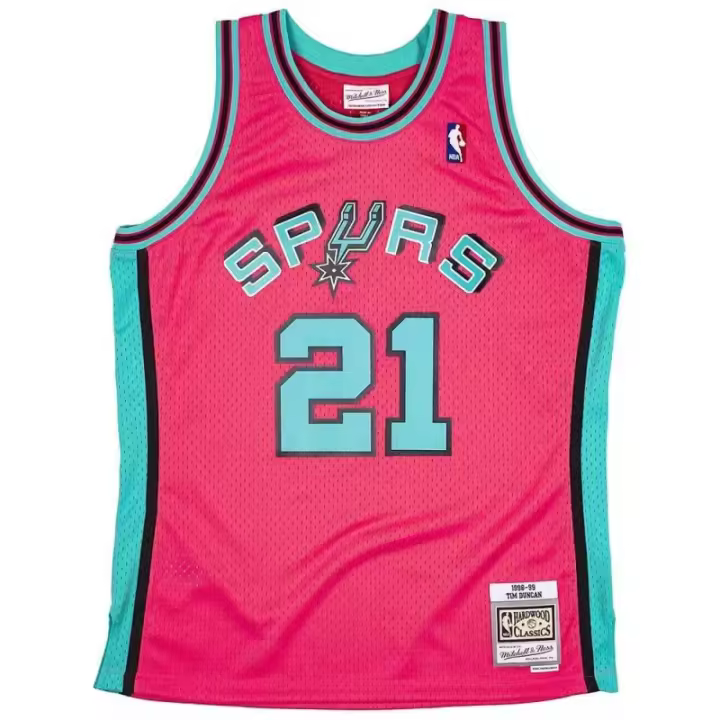 Camiseta Tim Duncan San Antonio Spurs NBA Reload Swingman de Mitchell and Ness. - 1