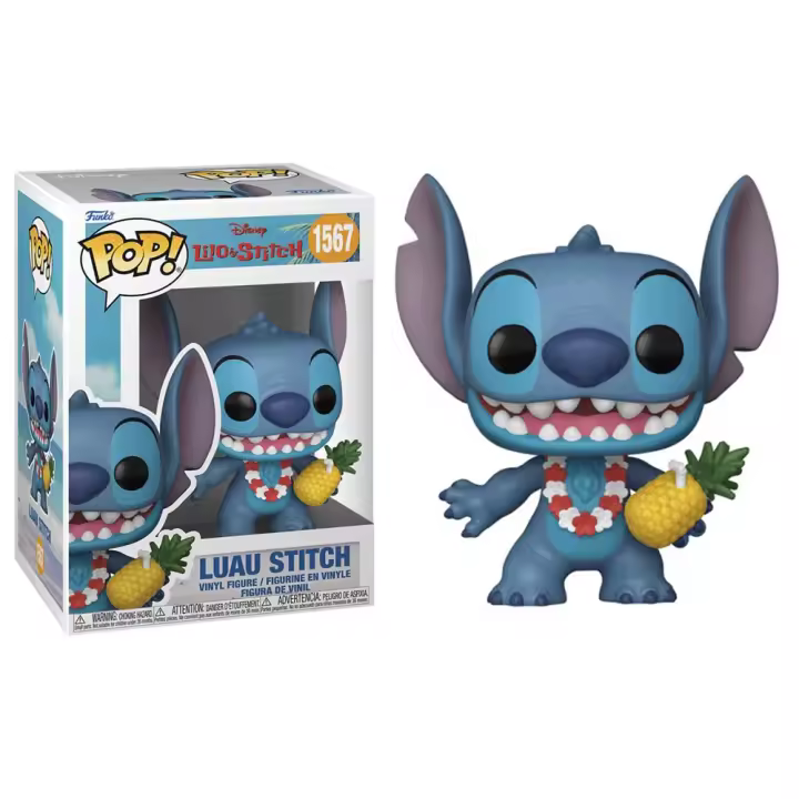 Funko Pop! Disney Lilo y Stitch, Luau Stitch 1567 - 1