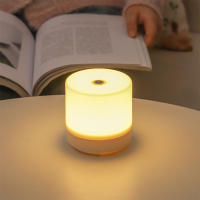 Lámpara De Noche Recargable LED Táctil Pequeña 3 Modos Regulables Para Dormitorio Protección Ocular Regalo Para Niños - details 6