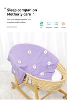 Manta de Bebe Tejida para recién nacido, ropa de Cama para Niño y Niña, edredón de 100x80cm, envolvent para cochecito infantil, Moda Super suave, Cuadros de Flores 3D bonitos - details 2
